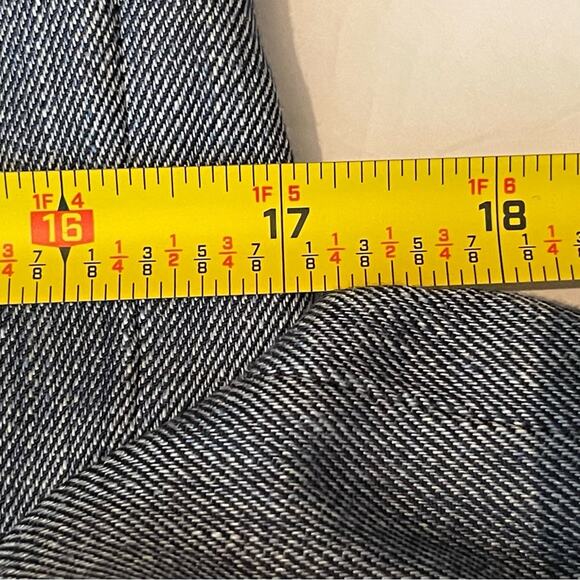 LOFT Dark Blue Chambray Linen Blend Coastal Grandma Jacket Blazer NWT Size 2 - Picture 12 of 13